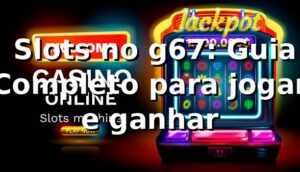 ⭐ Slots no g67: Guia Completo para jogar e ganhar
